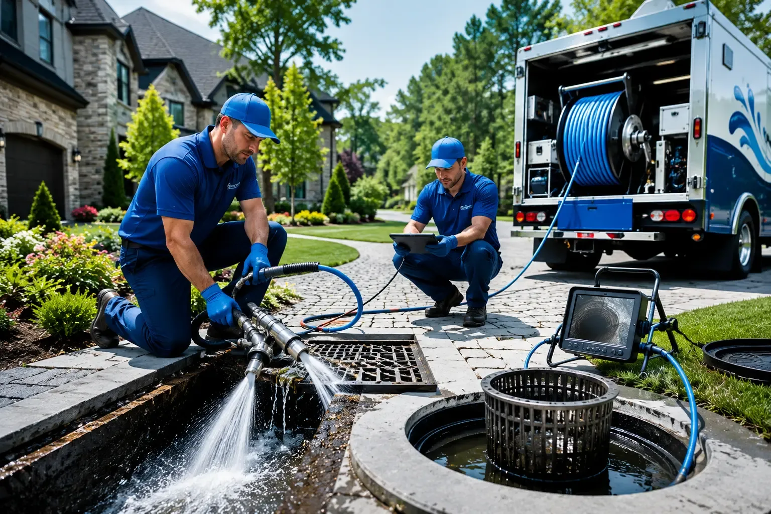 Local outdoor drain cleaning professionals in Fairview, OH